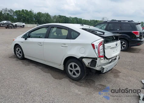 2012 Toyota Prius Four z USA, uszkodzony, nr VIN JTDKN3DUXC5481794